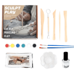 Air Dry Modeling Clay Sculpture Set