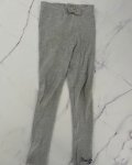 Naartjie Grey Ribbed Pants 6 7Y