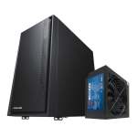 Pcbuilder Bunker Micro-atx Chassis + 300W Psu