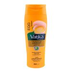 Vatika Egg Protein Nourishing Shampoo 400ML - Intensive Repair Cleanser For Damaged Split Ends Restores Silky Smooth Hair Textur