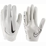 Nike Vapor Jet 7.0 Football Gloves White White Black Sm