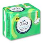 Lil-Lets Thick Pads With Wings 8S - Essentials - Unscented