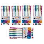 - Bulk Pack Of 5 Novelty Metallic Gel Pens -assorted Colours 30 Pcs