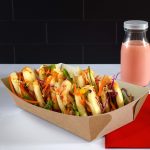 Kraft Deli Box Open Large 23X11X5.5CM 1 50