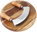 Stainless Steel Double-sided Cutter Cutting Board Swing Kitchen Cutter Steel Cutter Kitchen Tool Set