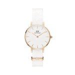 Petite Dover Rose Gold Eggshell White 28MM Watch 50% Off