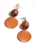 Goldair Gold Geometric Shape & Bead Drop Earrings