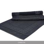 Terry Lustre Country Range 710GSM Bath Mats - Various Colours & Sizes - Bath Mat 60CM X 85CM Charcoal