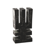 Rialheim Totem Hand Poured Candle - Solid Black