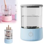 Electric Makeup Brush Cleaner Machine 2026 New Automatic Spinning Make Up Brush Washer Portable Makeup Brushes Cleanser For All
