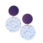Navy Boho Earrings - Factory Plaza