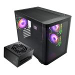 FSP S380 M-atx Argb Gaming Chassis And Vita Gm 750W Power Supply Bundle