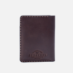 The Vertical Wallet - Brown