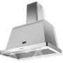 Dolcevita Colonial Style 90CM Cooker Hood With 2 Halogen Spots Stainless Steel