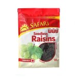 Safari Sundried Seedless Raisins 500G