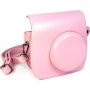 Tuff-Luv Faux Leather Camera Case For Instax MINI 8/8S Pink