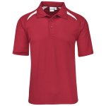 Kids Splice Golf Shirt Red