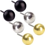 Blomdahl Titanium Earrings Ball