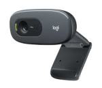 Logitech C270 - Webcam - USB - Black