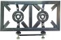 2 Plate Mild Steel Gas Cooker SGB2-K