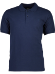 Navy Short Sleeve Golfer - S Blue