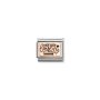 Composable Made With Love Plates 9K Rose Gold