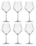 Fortessa Sole Outdoor Shatter Resistant Bpa Free Premium Copolyester Plastic Drinkware 6 Pack Cabernet Glass Clear 22 Ounce Set