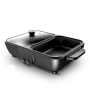 MINI Hotpot Electric Grill Integrated Pot For Boiling Baking And Boiling