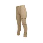 Ladies Kalahari Cargo Pants - Khaki - 112CM 44