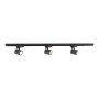 Bright Starts Bright Star Black Aluminium Tracklight Trio