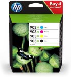 HP 903XL High Yield Original Ink Cartridges Black cyan magenta yellow Multipack