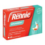 Rennie Spearmint Antacid Tablets 48S