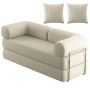 Ultra Soft Cloud Sofa Bed 4-IN-1 Fold Out Floor Lounger And Sleeper Sofa