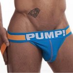 Pump Mesh Jock-strap Sky Blue