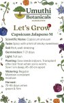Umuthi Capsicum Jalapeno Growing Seeds