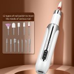 Professional Portable Electric Nail Drill Machine Nail Polishing Machine For Shaping Buffing Removing Gel Nails Multifunctional