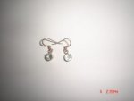 Blue Topaz .925 Sterling Silver Earrings STSE11