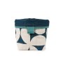 Reversible Soft Bucket - Breeze - Petrol - 22 X 28CM For 18-20CM Nursery Pot