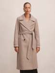 Sandy Belted Coat - 16 Mushroom Marle