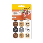 Tower Thank You Labels 45