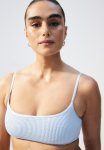 Padded Bikini Top - Blue