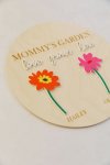 'mommy's Garden' Wooden Plaque - Afrikaans