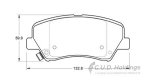 Kbc Brake Pads Front For Hyundai Kia