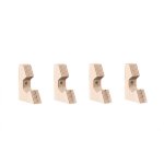 Tri Hex Wall Hooks Set Of 4