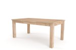 Charlie Contemporary Table - Pine In Chestnut Finish 1800MML X 900MMW X 750MMH