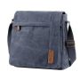 Troop London Canvas Across Body Bag - Blue