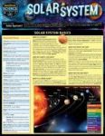 Solar System - A Quickstudy Laminated Reference Guide Poster 2ND Second Edition New Edition U Ed.
