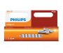 Philips Longlife Zinc Aaa Batteries 1.5V 12 Pack