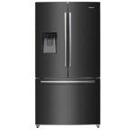 Hisense 563LITRE Black Stainless Steel 3X Door French Door Fridge Freezer With Water Dispenser