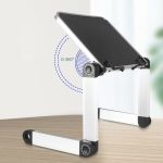 YL-811 Foldable Book Holder Laptop Stand 360 Degree Adjustable Support